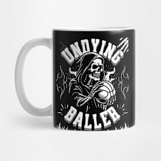 Undying Basketball Art Mug